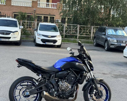 Синій Ямаха MT-07, об'ємом двигуна 0.69 л та пробігом 15 тис. км за 7400 $, фото 4 на Automoto.ua