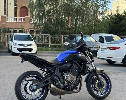 Синій Ямаха MT-07, об'ємом двигуна 0.69 л та пробігом 15 тис. км за 7400 $, фото 3 на Automoto.ua