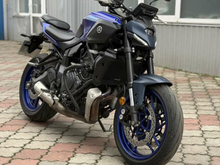 Синий Ямаха MT-07, объемом двигателя 0.7 л и пробегом 2 тыс. км за 9500 $, фото 1 на Automoto.ua