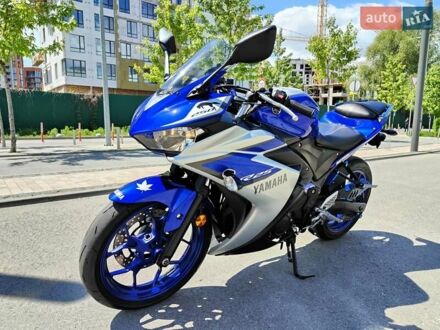Ямаха R3 2016 в Киеве на Automoto.ua Синий Ямаха R3, объемом двигателя 0.25 л и пробегом 42 тыс. км за 3990 $, фото 1 на Automoto.ua
