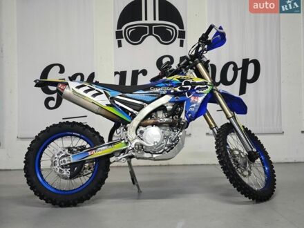 Синий Ямаха WR 450F, объемом двигателя 0.45 л и пробегом 1 тыс. км за 9697 $, фото 1 на Automoto.ua