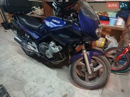 Синий Ямаха XJ 600 Diversion, объемом двигателя 0.6 л и пробегом 75 тыс. км за 4500 $, фото 1 на Automoto.ua