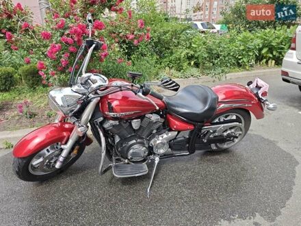 Красный Ямаха XVS 1300 Midnight Star, объемом двигателя 1.3 л и пробегом 8 тыс. км за 8400 $, фото 1 на Automoto.ua