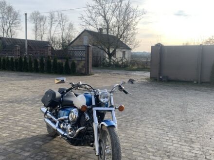 Синий Ямаха XVS 650, объемом двигателя 0.65 л и пробегом 11 тыс. км за 4200 $, фото 1 на Automoto.ua