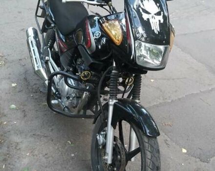 Чорний Ямаха YBR125, об'ємом двигуна 0.12 л та пробігом 12 тис. км за 1423 $, фото 1 на Automoto.ua