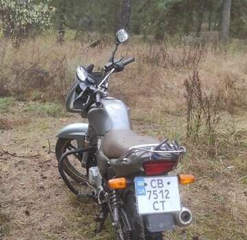 Серый Ямаха YBR125, объемом двигателя 0.12 л и пробегом 56 тыс. км за 950 $, фото 6 на Automoto.ua