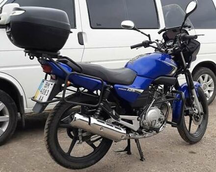 Синий Ямаха YBR125, объемом двигателя 0.13 л и пробегом 47 тыс. км за 1400 $, фото 5 на Automoto.ua