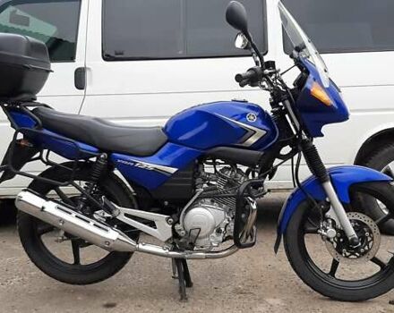 Синий Ямаха YBR125, объемом двигателя 0.13 л и пробегом 47 тыс. км за 1400 $, фото 4 на Automoto.ua