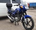 Синий Ямаха YBR125, объемом двигателя 0.13 л и пробегом 47 тыс. км за 1400 $, фото 3 на Automoto.ua