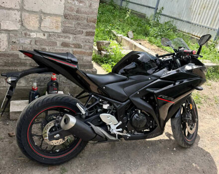 Черный Ямаха YZF-R3, объемом двигателя 0.32 л и пробегом 14 тыс. км за 5000 $, фото 1 на Automoto.ua