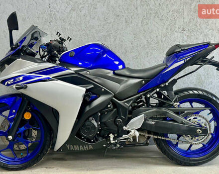 Синий Ямаха YZF-R3, объемом двигателя 0.32 л и пробегом 20 тыс. км за 4600 $, фото 4 на Automoto.ua