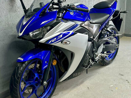 Синий Ямаха YZF-R3, объемом двигателя 0.32 л и пробегом 20 тыс. км за 4600 $, фото 1 на Automoto.ua