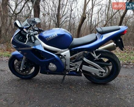 Синий Ямаха YZF R6, объемом двигателя 0.6 л и пробегом 44 тыс. км за 4500 $, фото 11 на Automoto.ua