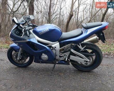 Синий Ямаха YZF R6, объемом двигателя 0.6 л и пробегом 44 тыс. км за 4500 $, фото 5 на Automoto.ua