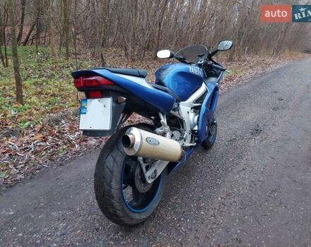 Синий Ямаха YZF R6, объемом двигателя 0.6 л и пробегом 44 тыс. км за 4500 $, фото 8 на Automoto.ua