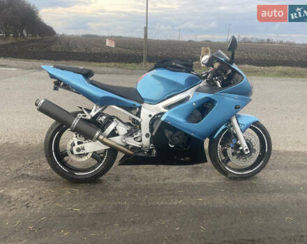 Синий Ямаха YZF R6, объемом двигателя 0.6 л и пробегом 44 тыс. км за 4200 $, фото 2 на Automoto.ua