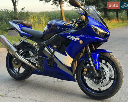 Синий Ямаха YZF R6, объемом двигателя 0.6 л и пробегом 40 тыс. км за 6000 $, фото 7 на Automoto.ua