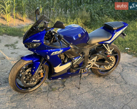 Синий Ямаха YZF R6, объемом двигателя 0.6 л и пробегом 40 тыс. км за 6000 $, фото 2 на Automoto.ua