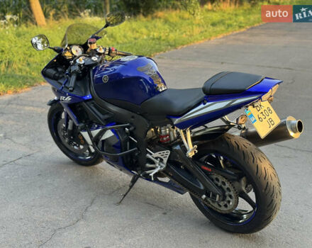 Синий Ямаха YZF R6, объемом двигателя 0.6 л и пробегом 40 тыс. км за 6000 $, фото 11 на Automoto.ua
