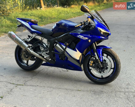 Синий Ямаха YZF R6, объемом двигателя 0.6 л и пробегом 40 тыс. км за 6000 $, фото 9 на Automoto.ua