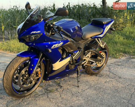 Синий Ямаха YZF R6, объемом двигателя 0.6 л и пробегом 40 тыс. км за 6000 $, фото 1 на Automoto.ua