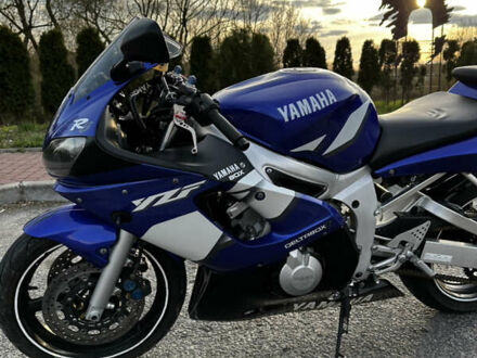 Ямаха YZF R6 2002 в Тернополе на Automoto.ua Синий Ямаха YZF R6, объемом двигателя 0.6 л и пробегом 27 тыс. км за 4400 $, фото 1 на Automoto.ua