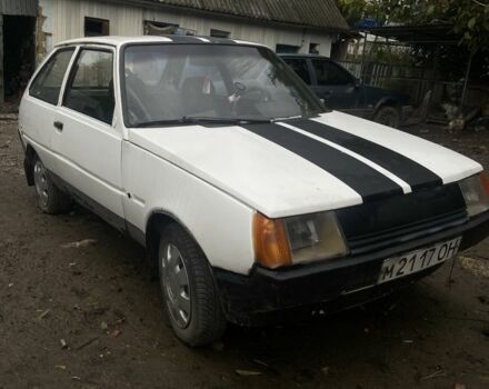 Белый ЗАЗ 1102 Таврия, объемом двигателя 1.2 л и пробегом 600 тыс. км за 680 $, фото 2 на Automoto.ua