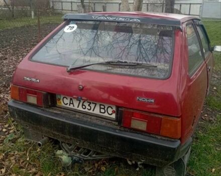 Красный ЗАЗ 1102 Таврия, объемом двигателя 0 л и пробегом 180 тыс. км за 591 $, фото 2 на Automoto.ua