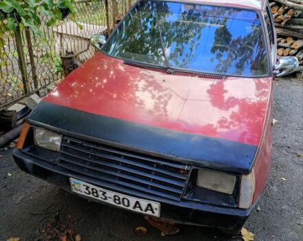Красный ЗАЗ 1102 Таврия, объемом двигателя 1 л и пробегом 56 тыс. км за 167 $, фото 1 на Automoto.ua
