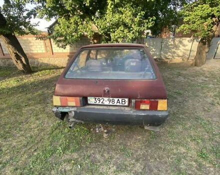Красный ЗАЗ 1102 Таврия, объемом двигателя 1.1 л и пробегом 50 тыс. км за 356 $, фото 2 на Automoto.ua