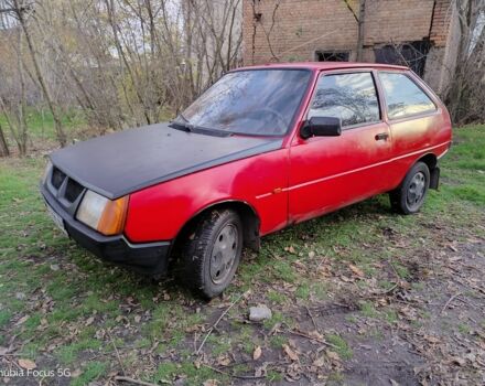 Красный ЗАЗ 1102 Таврия, объемом двигателя 1.1 л и пробегом 24 тыс. км за 394 $, фото 4 на Automoto.ua