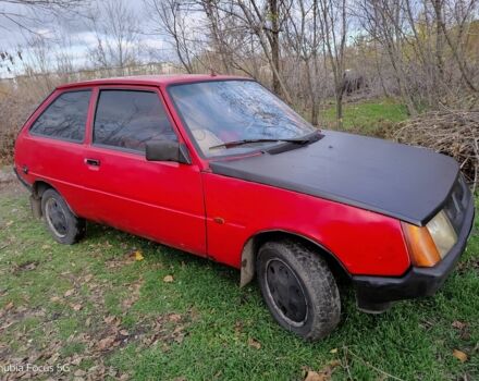 Красный ЗАЗ 1102 Таврия, объемом двигателя 1.1 л и пробегом 24 тыс. км за 394 $, фото 1 на Automoto.ua