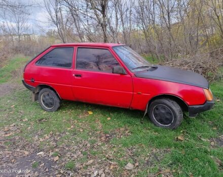 Красный ЗАЗ 1102 Таврия, объемом двигателя 1.1 л и пробегом 24 тыс. км за 394 $, фото 2 на Automoto.ua