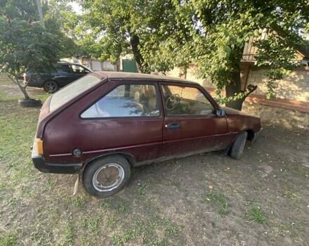 Красный ЗАЗ 1102 Таврия, объемом двигателя 1.1 л и пробегом 50 тыс. км за 356 $, фото 3 на Automoto.ua