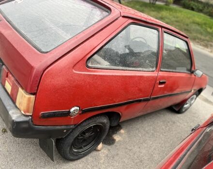 Красный ЗАЗ 1102 Таврия, объемом двигателя 1.1 л и пробегом 100 тыс. км за 340 $, фото 4 на Automoto.ua