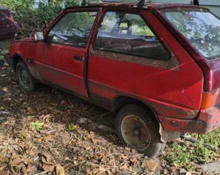 Красный ЗАЗ 1102 Таврия, объемом двигателя 1.1 л и пробегом 133 тыс. км за 360 $, фото 1 на Automoto.ua