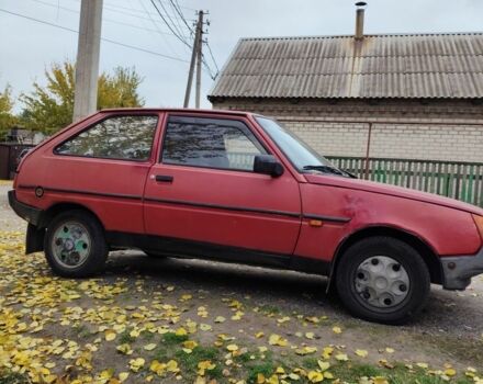 Красный ЗАЗ 1102 Таврия, объемом двигателя 1.2 л и пробегом 72 тыс. км за 429 $, фото 3 на Automoto.ua