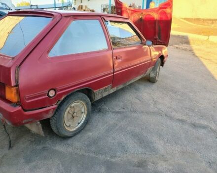 Красный ЗАЗ 1102 Таврия, объемом двигателя 1.1 л и пробегом 150 тыс. км за 288 $, фото 1 на Automoto.ua