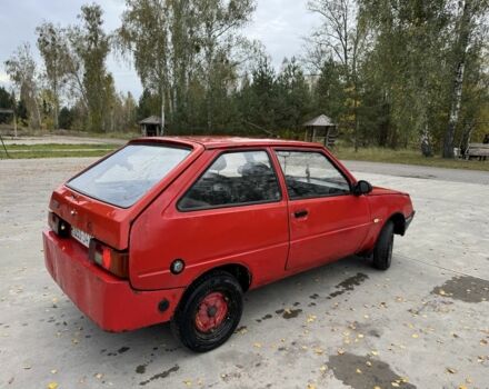 Красный ЗАЗ 1102 Таврия, объемом двигателя 1.2 л и пробегом 77 тыс. км за 350 $, фото 5 на Automoto.ua