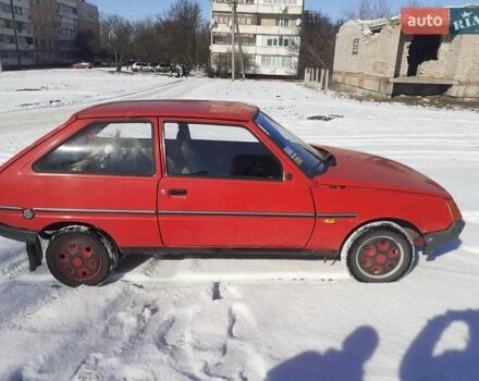 Красный ЗАЗ 1102 Таврия, объемом двигателя 0 л и пробегом 100 тыс. км за 624 $, фото 1 на Automoto.ua