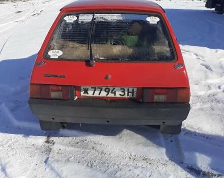 Красный ЗАЗ 1102 Таврия, объемом двигателя 0 л и пробегом 100 тыс. км за 624 $, фото 2 на Automoto.ua