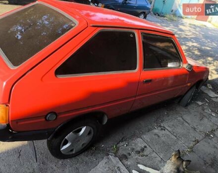Красный ЗАЗ 1102 Таврия, объемом двигателя 1.1 л и пробегом 200 тыс. км за 950 $, фото 3 на Automoto.ua