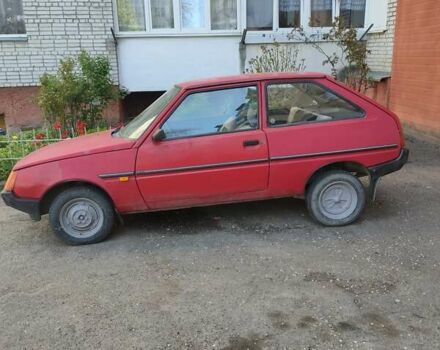 Красный ЗАЗ 1102 Таврия, объемом двигателя 1.2 л и пробегом 130 тыс. км за 1100 $, фото 2 на Automoto.ua