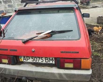 Червоний ЗАЗ 1102 Таврія, об'ємом двигуна 1.1 л та пробігом 100 тис. км за 500 $, фото 2 на Automoto.ua