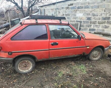 Червоний ЗАЗ 1102 Таврія, об'ємом двигуна 1.1 л та пробігом 100 тис. км за 500 $, фото 1 на Automoto.ua
