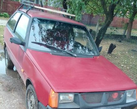 Красный ЗАЗ 1102 Таврия, объемом двигателя 1.1 л и пробегом 120 тыс. км за 331 $, фото 2 на Automoto.ua