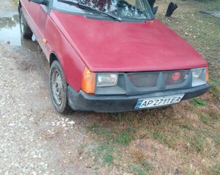 Красный ЗАЗ 1102 Таврия, объемом двигателя 1.1 л и пробегом 120 тыс. км за 331 $, фото 1 на Automoto.ua