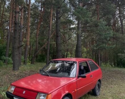 Красный ЗАЗ 1102 Таврия, объемом двигателя 1.1 л и пробегом 200 тыс. км за 509 $, фото 4 на Automoto.ua