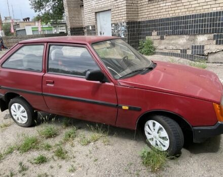 Красный ЗАЗ 1102 Таврия, объемом двигателя 1.1 л и пробегом 100 тыс. км за 363 $, фото 3 на Automoto.ua