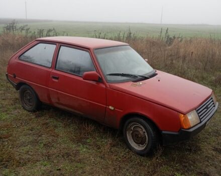 Красный ЗАЗ 1102 Таврия, объемом двигателя 1 л и пробегом 10 тыс. км за 592 $, фото 1 на Automoto.ua